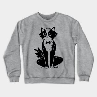 Tuxedo Cat Crewneck Sweatshirt